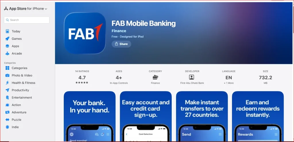 FAB search Apple