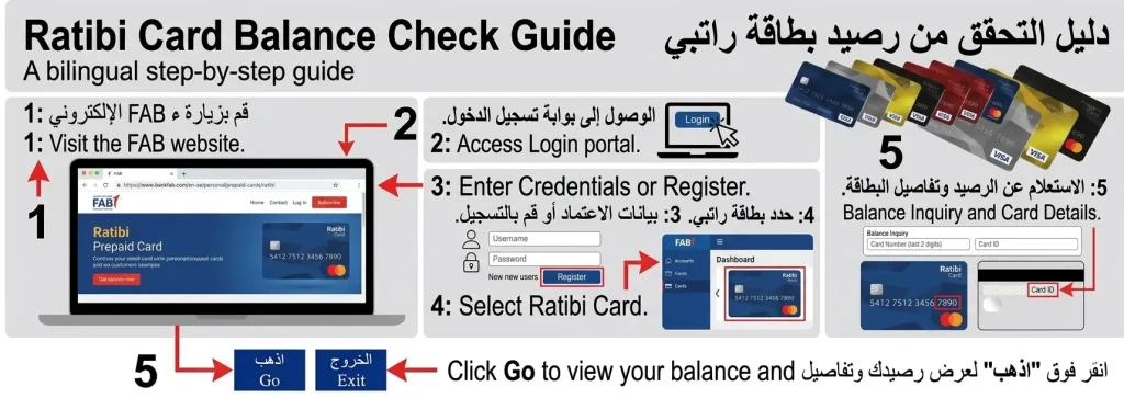Ratibi Card Balance Check Via FAB Official Website