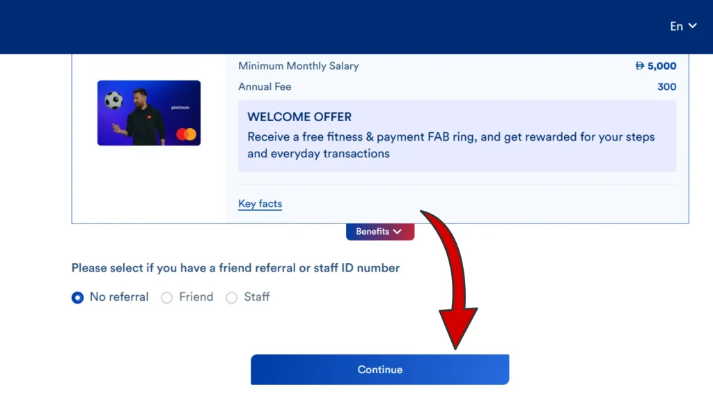 Credit Card FAB