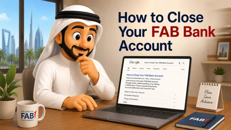 How to Close Your FAB Bank Account
